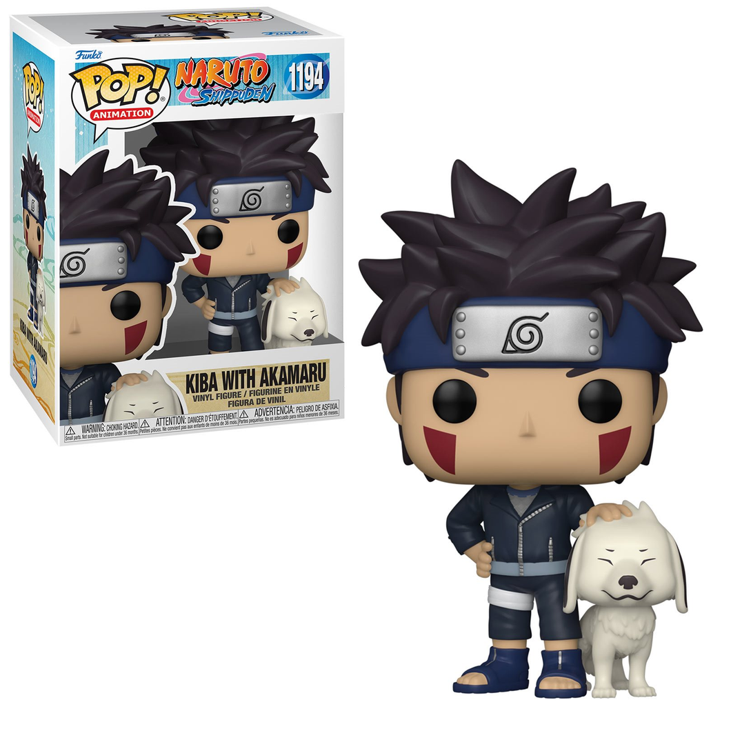 Funko POP! Naruto Shippuden Kiba with Akamaru