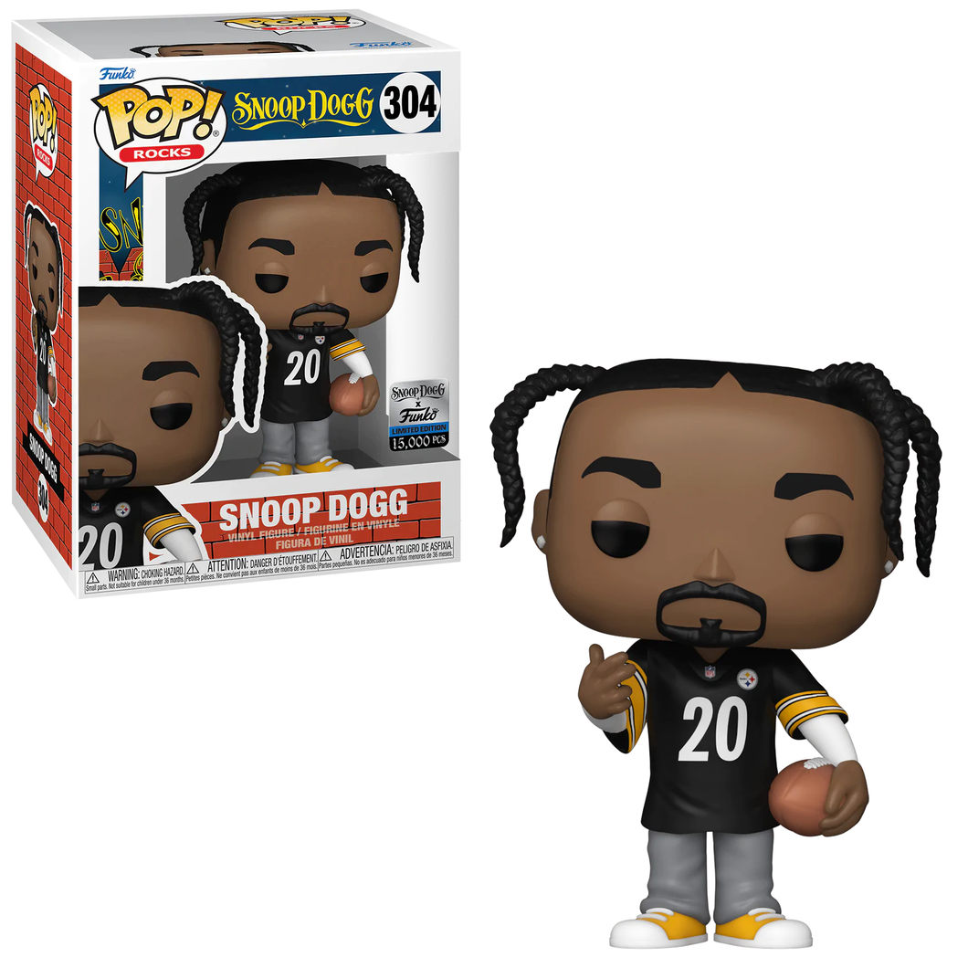 Funko POP! Rocks Snoop Dogg Steelers Jersey Exclusive LE15000
