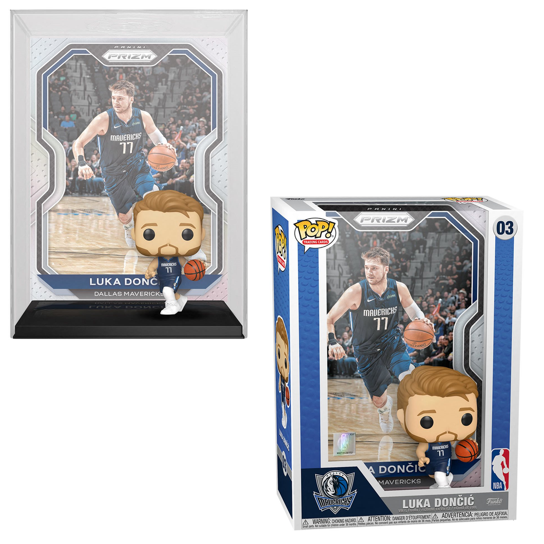 Funko POP! Sports NBA Panini Prizm Luka Doncic Trading Card with Case