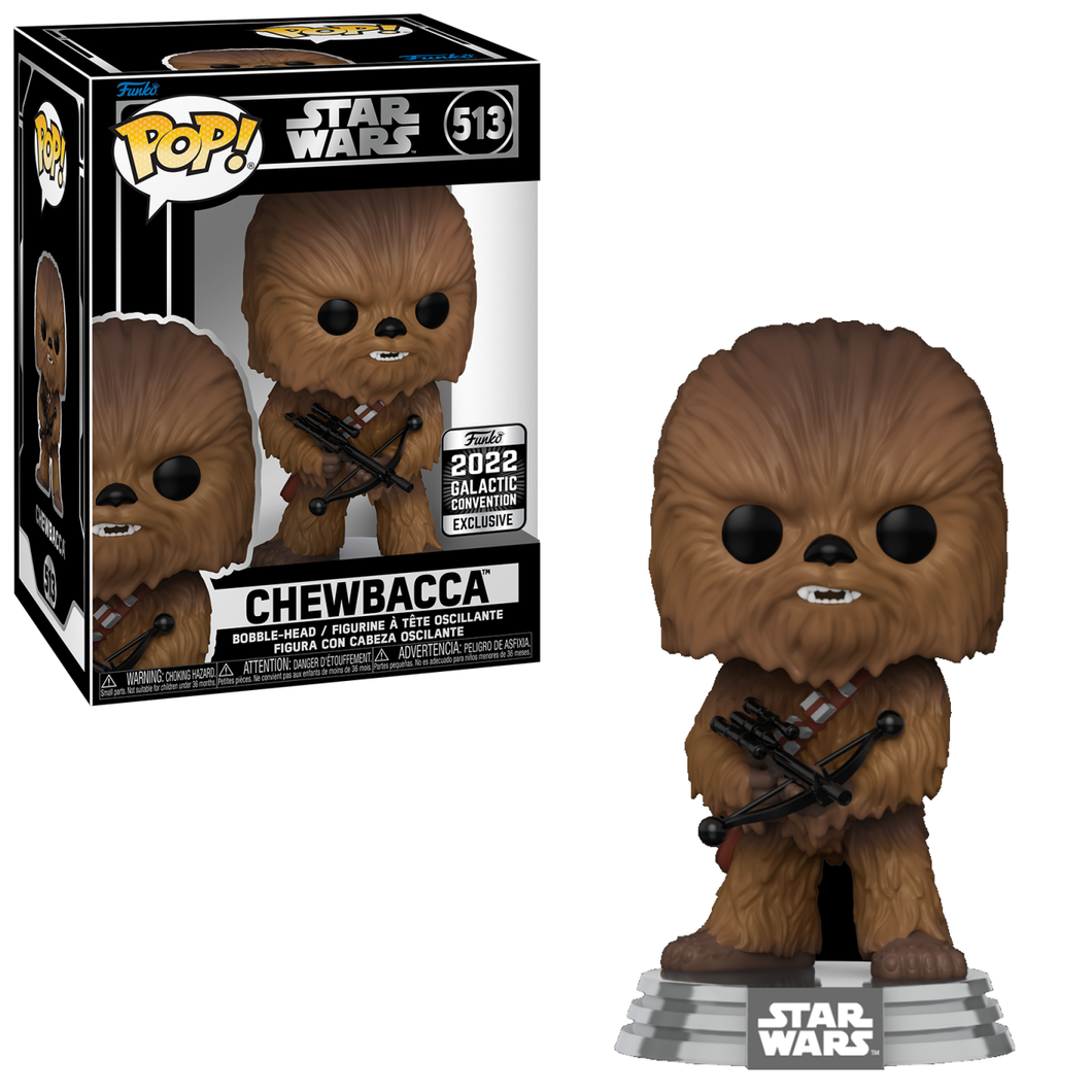 Funko POP! Star Wars Chewbacca Galactic Convention 2022 Exclusive