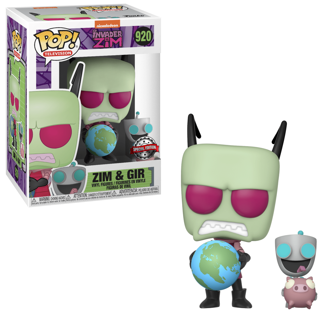Funko POP Television Invader Zim Gir Exclusive