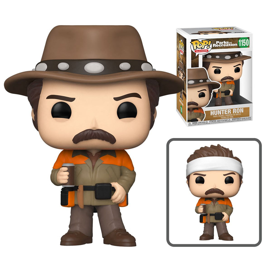 Funko POP! Television Parks and Recreation Hunter Ron **READ DESCRIPTION**