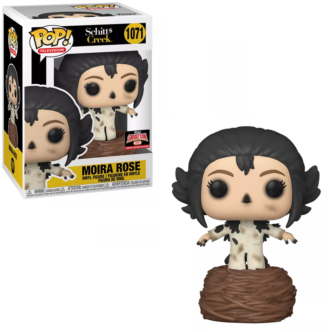 Funko POP! Television Schitts Creek Moira Rose Crows Have Eyes Target Con Exclusive