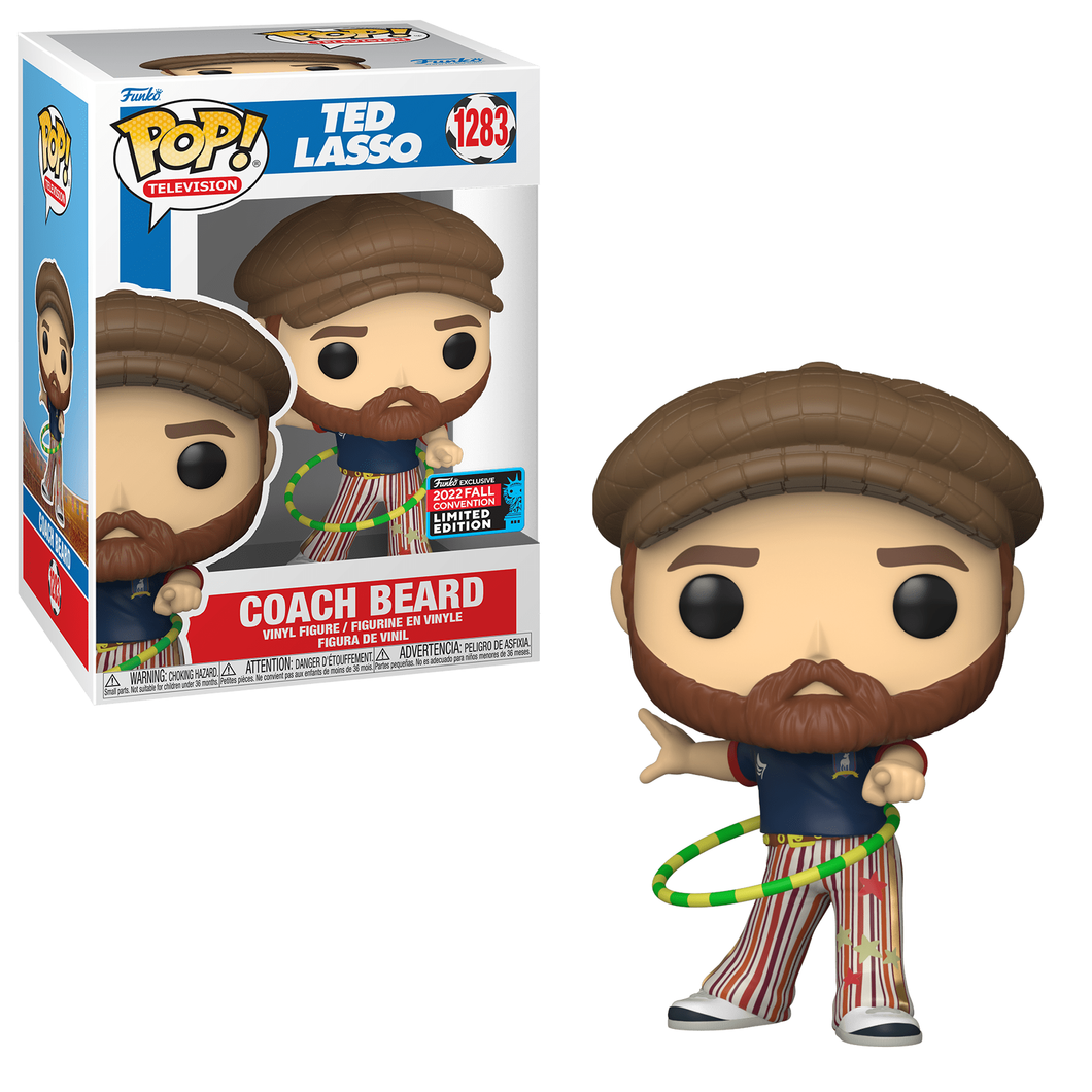 Funko POP! Television Ted Lasso Coach Beard 2022 Fall Convention Exclusive