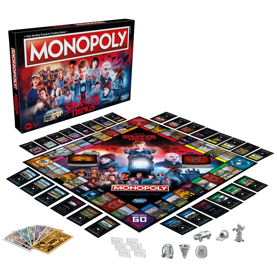 Hasbro Stranger Things 4 Edition Monopoly Board Game