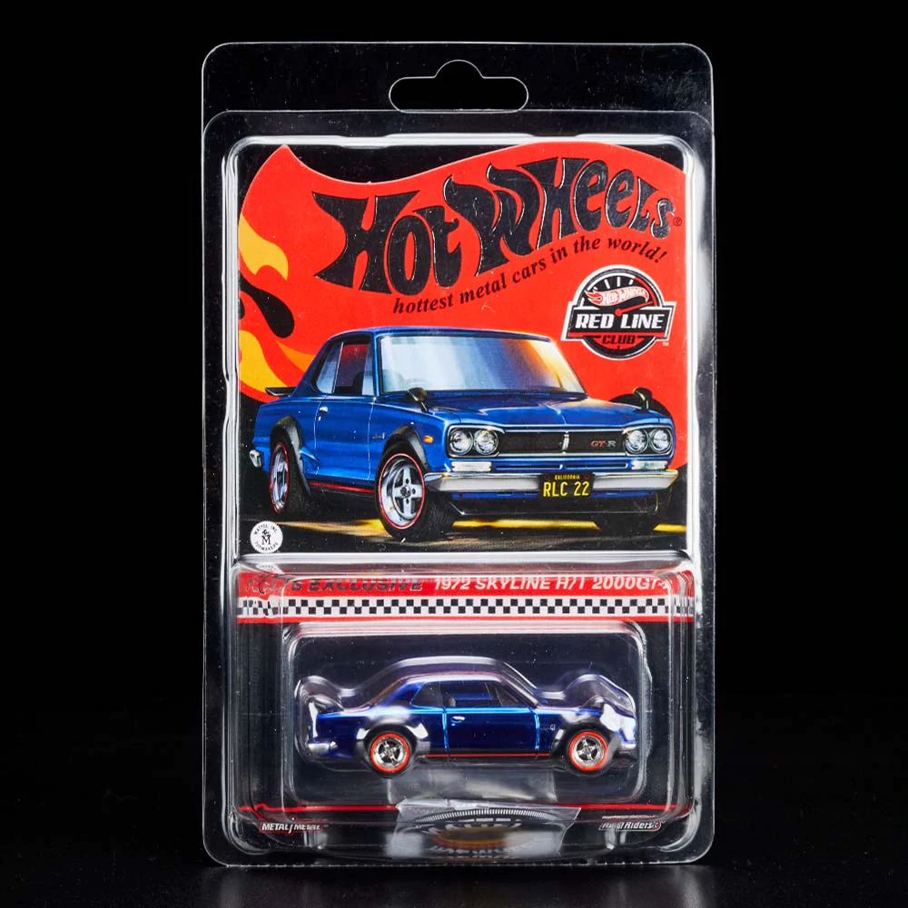 Hot Wheels 72 Nissan Skyline H/T 2000 GT-R 2022 RLC Membership Car