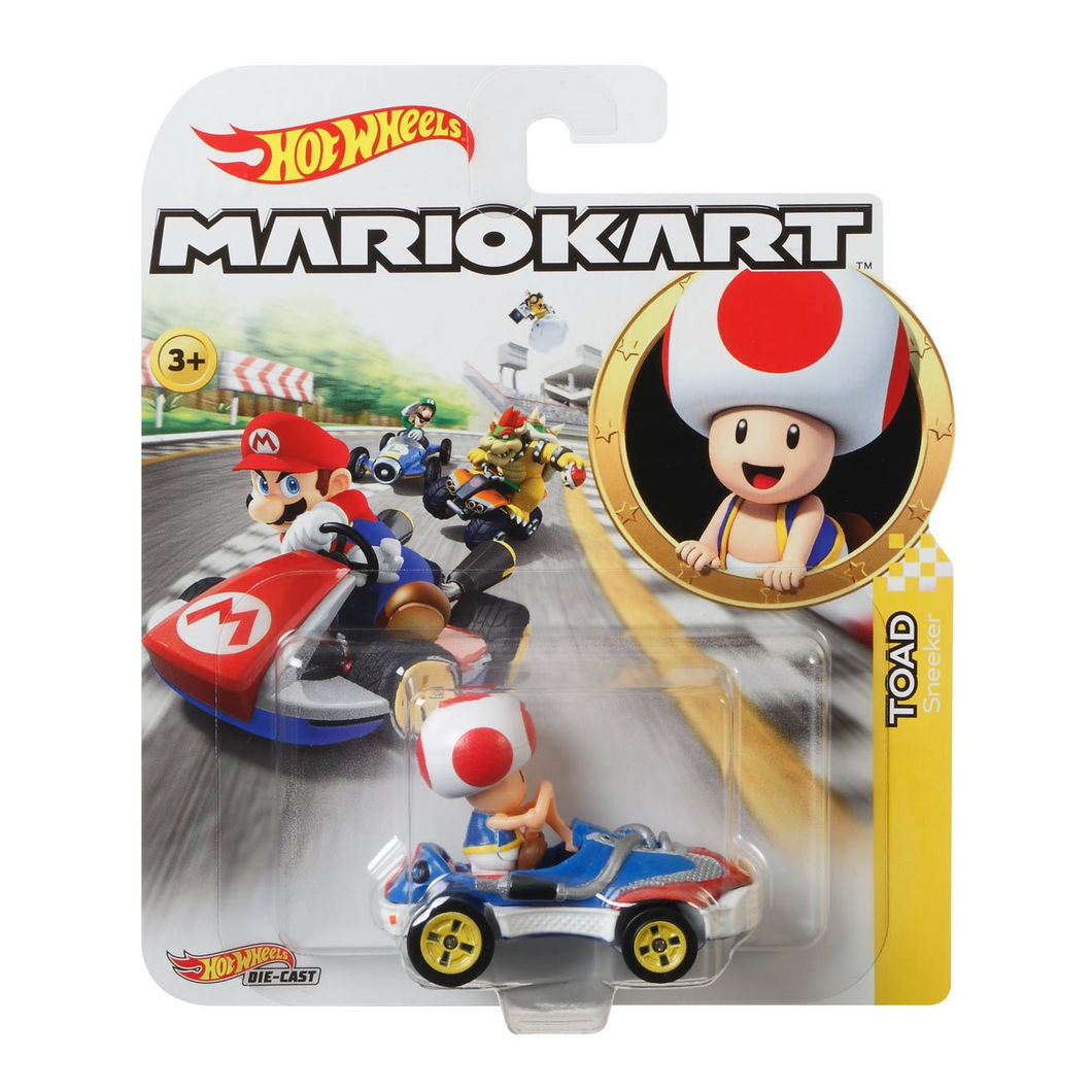 Hot Wheels Nintendo Mario Kart Toad