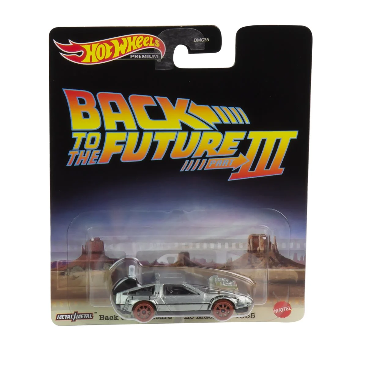 Hot Wheels Premium Back to the Future Time Machine 1955 Delorean 