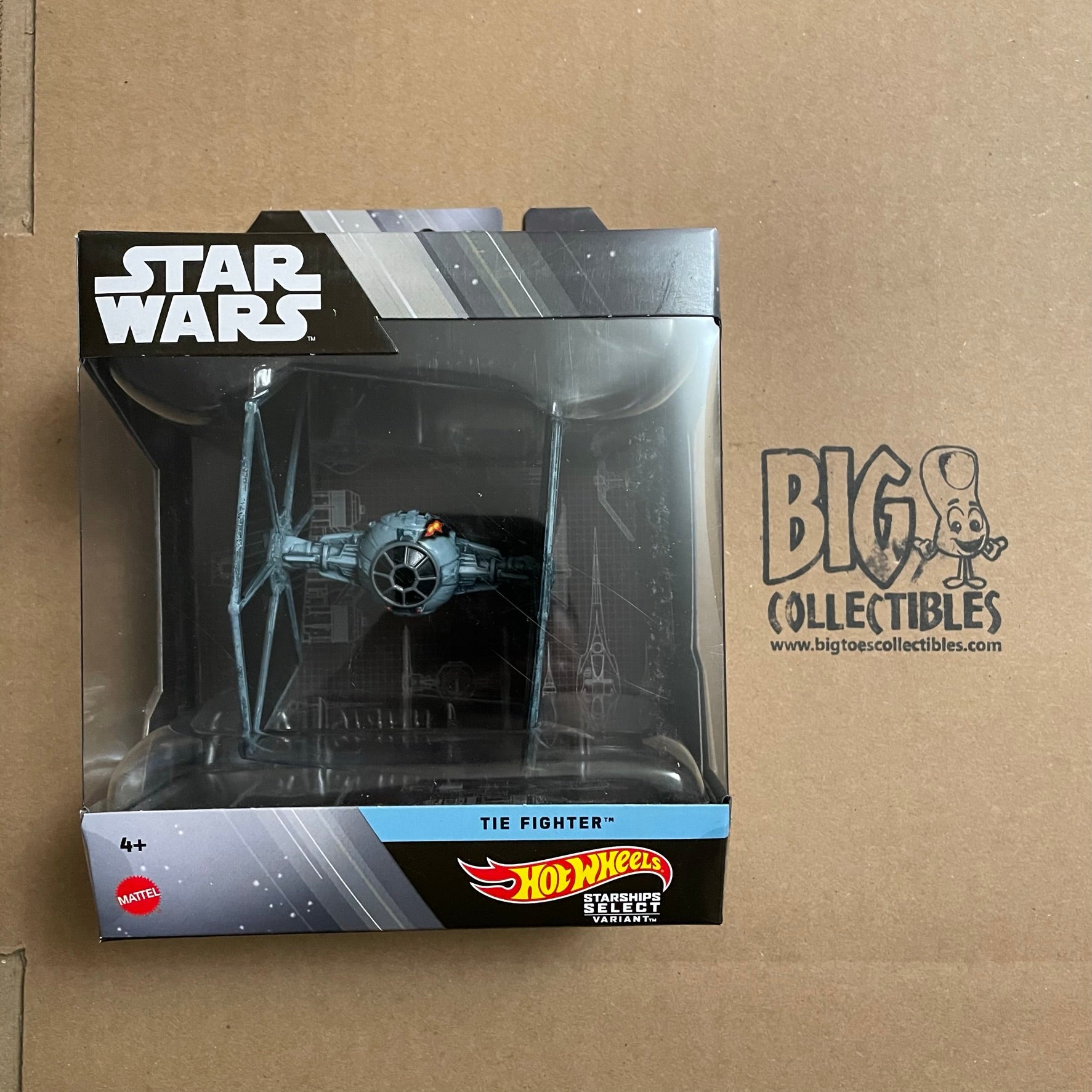 Hot Wheels Star Wars Starships Select 2023 Tie Fighter