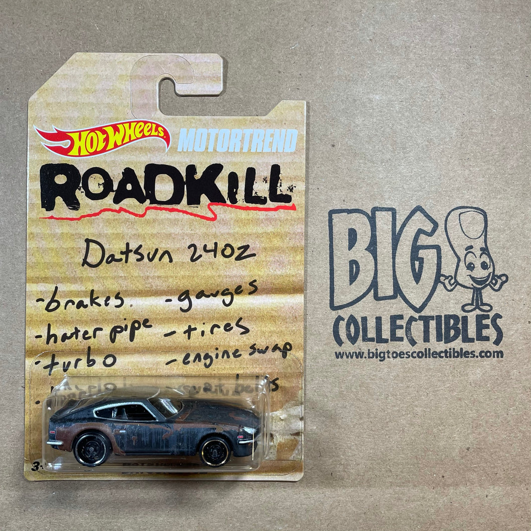Hot Wheels 71 Datsun 240Z Motortrend Roadkill