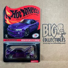 Load image into Gallery viewer, Hot Wheels Nissan Skyline GT-R BNR34 Red Line Club RLC Exclusive
