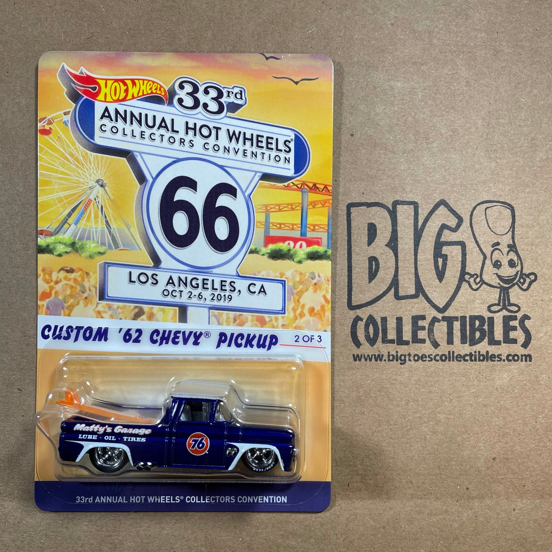 Hot Wheels Custom 62 Chevy Pickup 33rd Annual Collectors