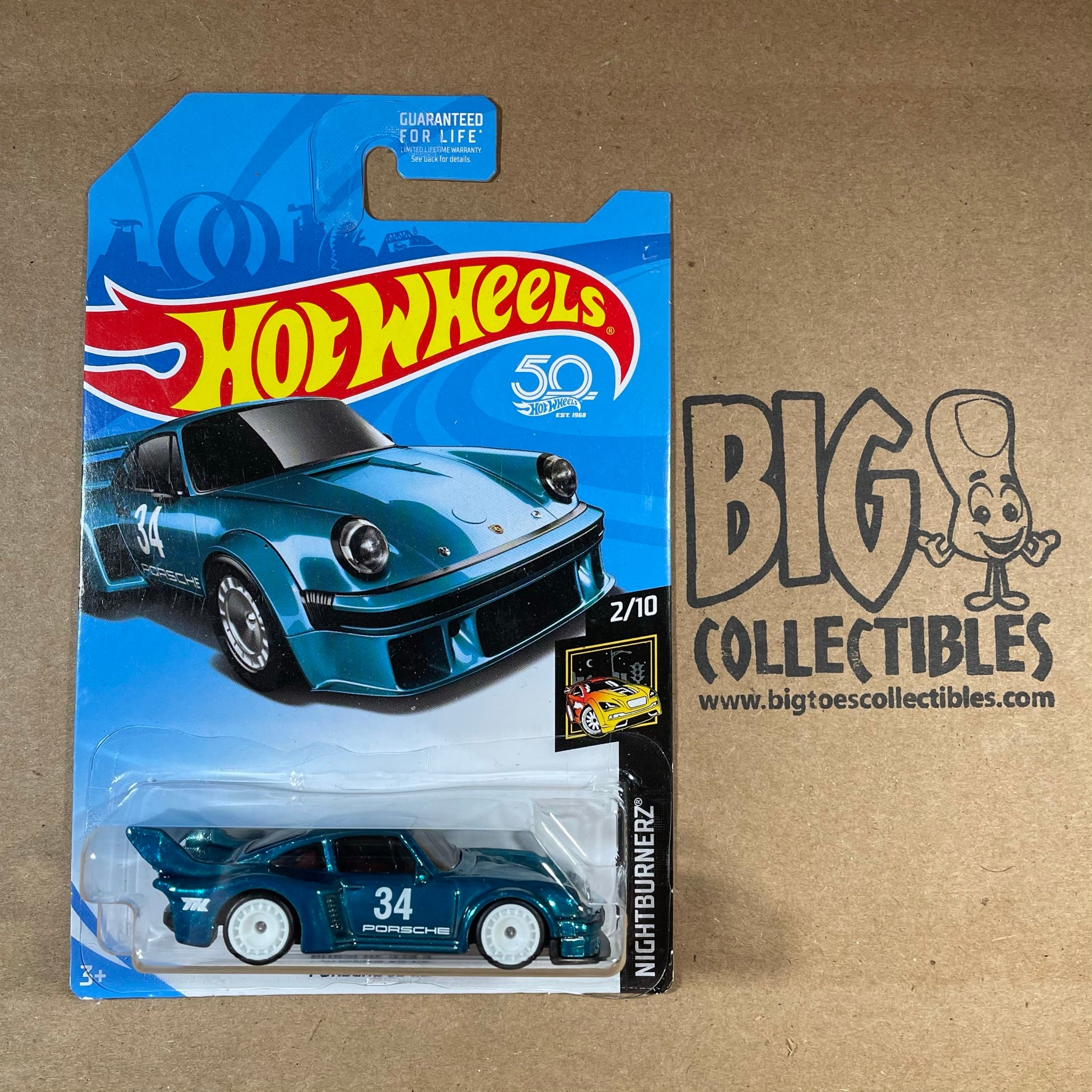 Hot Wheels Porsche 934.5 Nightburnerz Super Treasure Hunt 