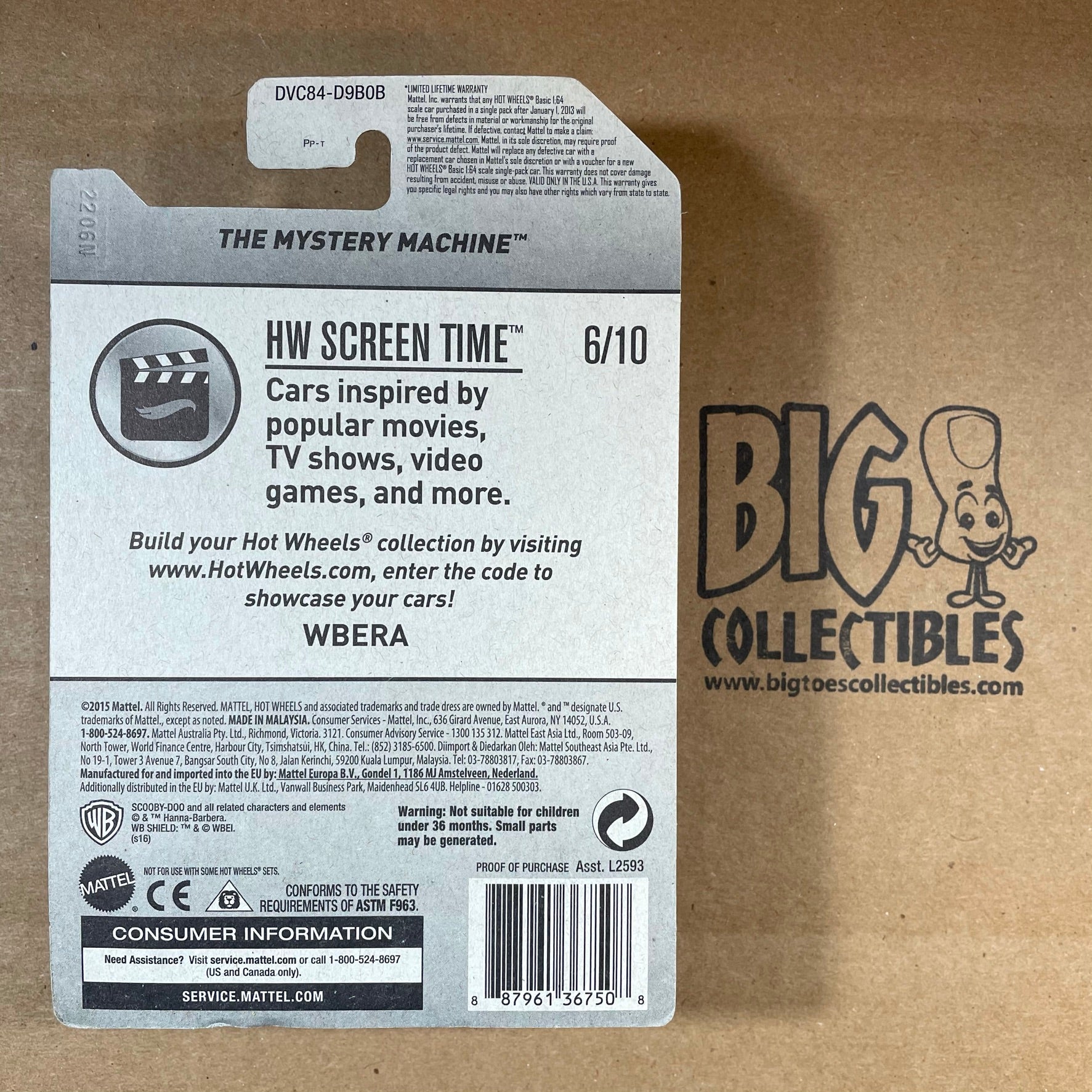 Hot Wheels The Mystery Machine Super Treasure Hunt – BigToes