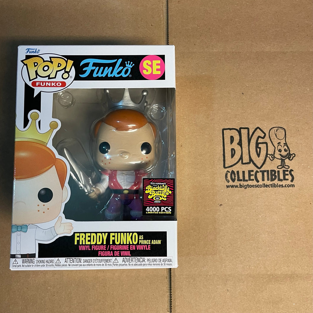 Funko POP! Fundays Box of Fun 2022 Freddy Funko as Prince Adam MOTU LE4000