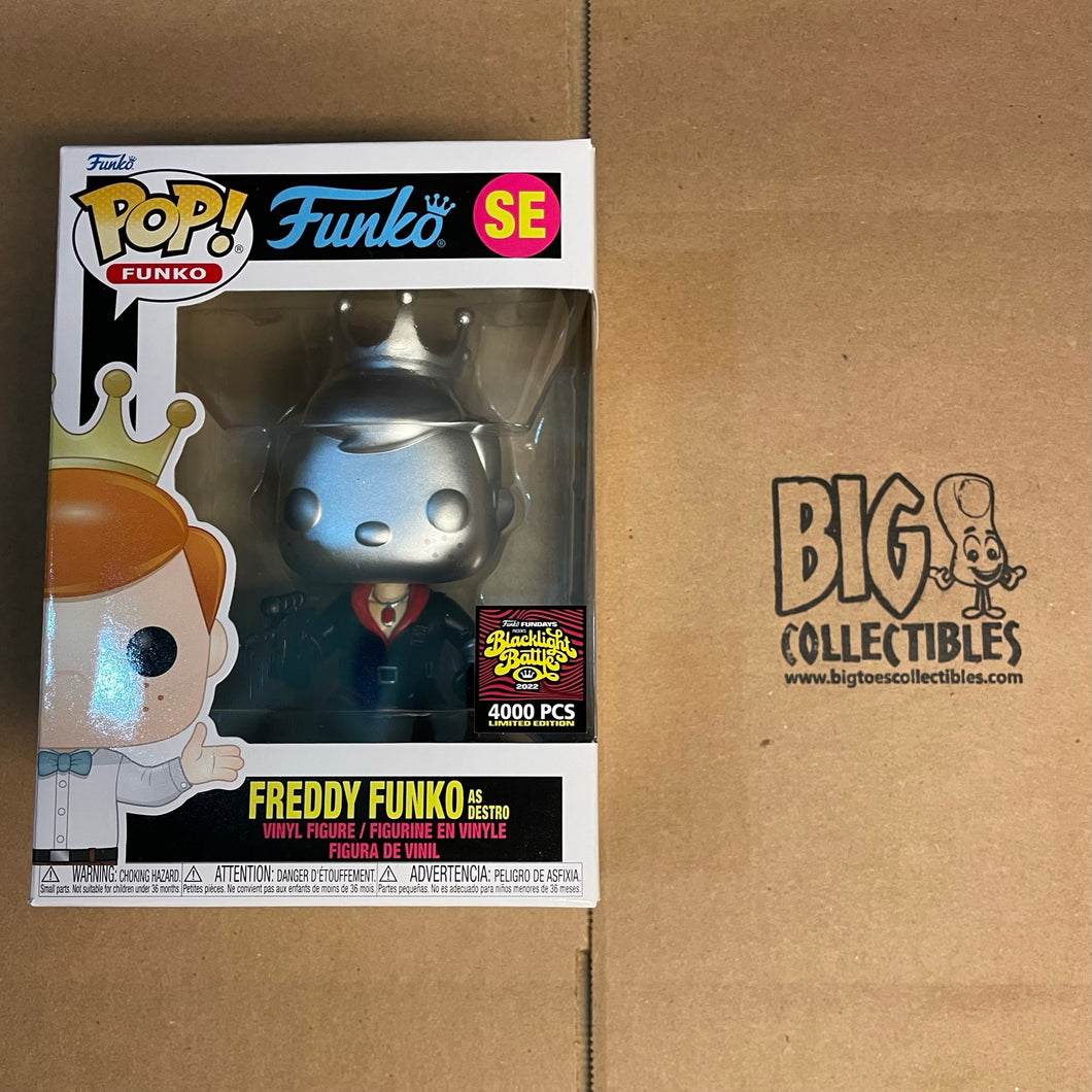 Funko POP! Fundays Box of Fun 2022 Freddy Funko as Destro G.I. Joe LE4000