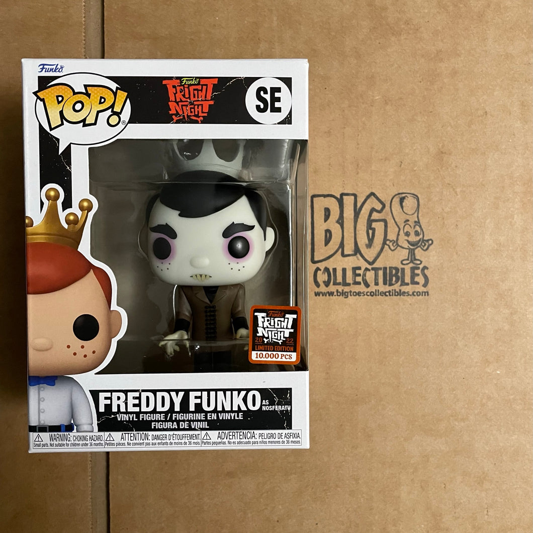 Funko POP! Fright Night 2022 Box of Fright Freddy Funko as Nosferatu LE10000