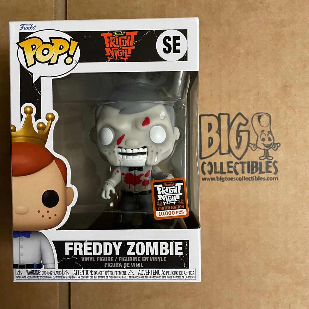 Funko POP! Fright Night 2022 Box of Fright Freddy Zombie Bloody LE10000 DAMAGED