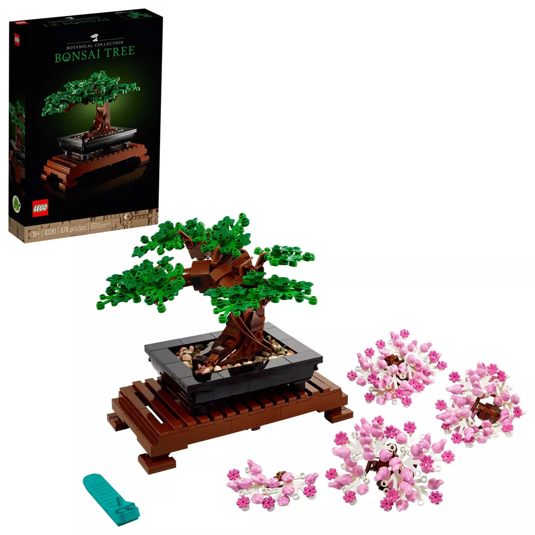 Lego Botanical Collection Bonsai Tree 878 Pieces 10281