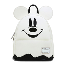 Load image into Gallery viewer, Loungefly Disney Mickey Mouse Ghost Glow-in-the-Dark Mini Backpack
