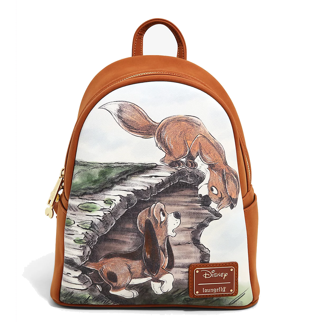 Loungefly Disney The Fox and the Hound Meeting Mini Backpack - BoxLunch Exclusive