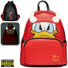 Load image into Gallery viewer, Loungefly Disney Devil Donald Duck Cosplay Mini Backpack Entertainment Earth Exclusive
