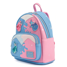Load image into Gallery viewer, Loungefly Disney Sleeping Beauty Fairy Godmothers Exclusive Mini Backpack
