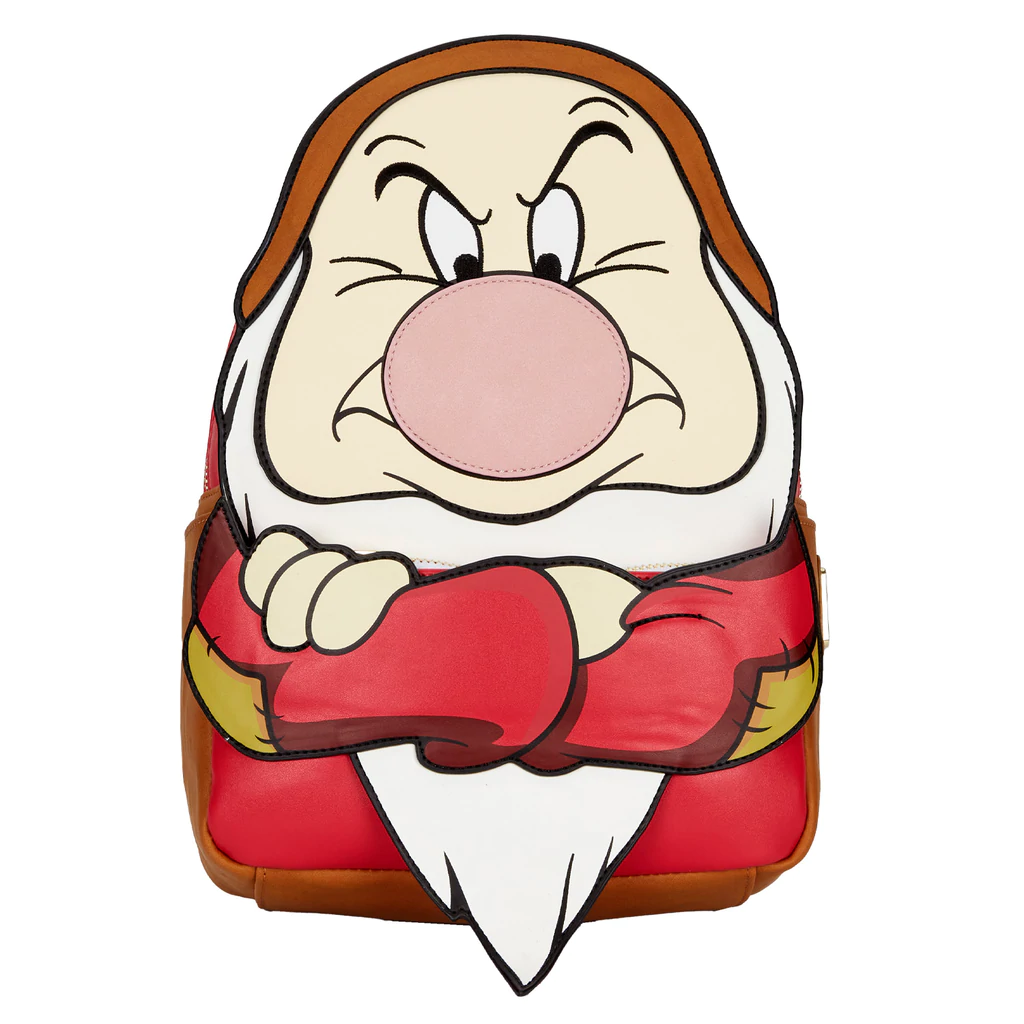 grumpy loungefly mini backpack Loungefly Disney Snow White Grumpy Cosplay Mini Backpack Loungefly Exclusive