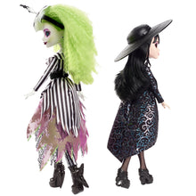 Load image into Gallery viewer, Mattel Creations Monster High Beetlejuice &amp; Lydia Deetz Monster High Skullector Doll 2-Pack
