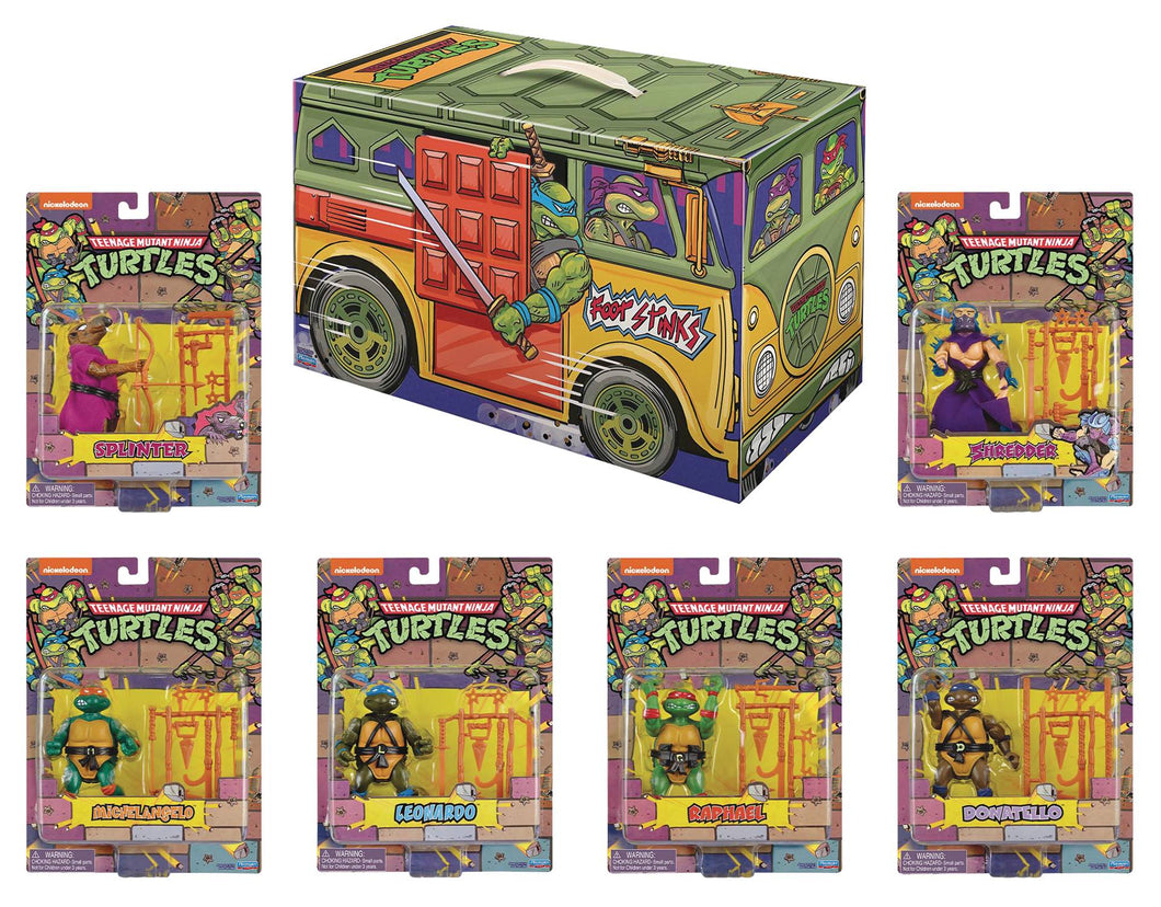 Playmates Toys Teenage Mutant Ninja Turtles 6 Pack Action Figures PX Exclusive LE5000 SDCC