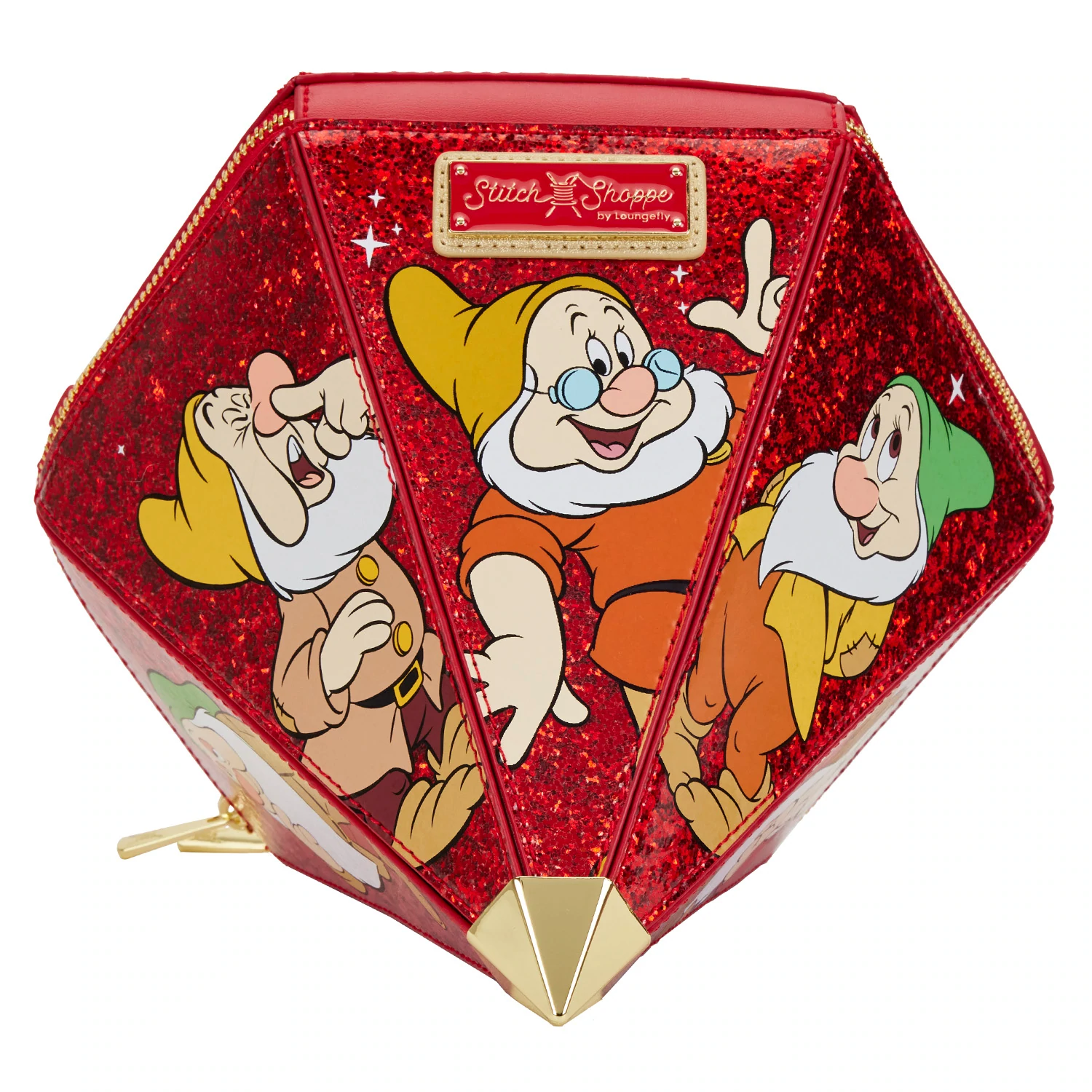 Stitch Shoppe Disney Snow White Gem Crossbody Bag Loungefly