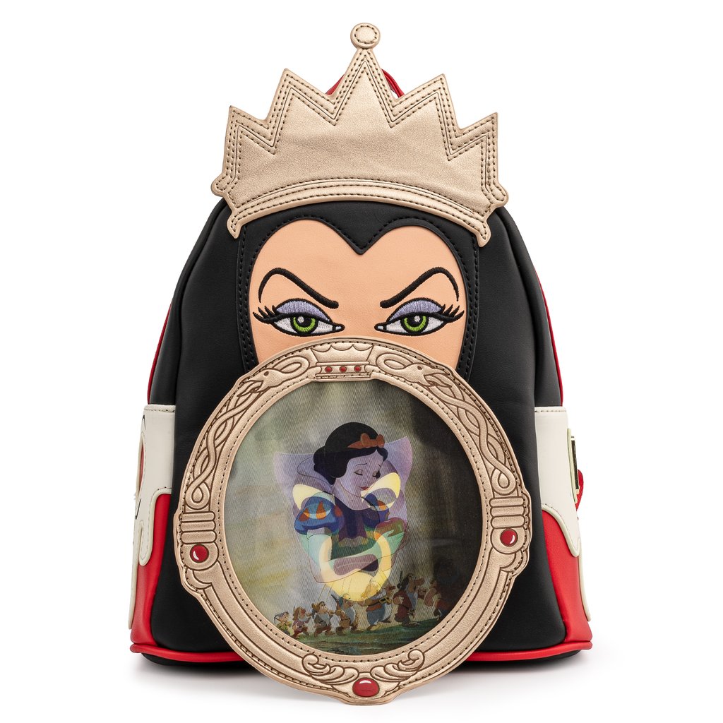 Loungefly Disney Snow White And The Seven Dwarfs Evil Queen Cosplay Mini Backpack