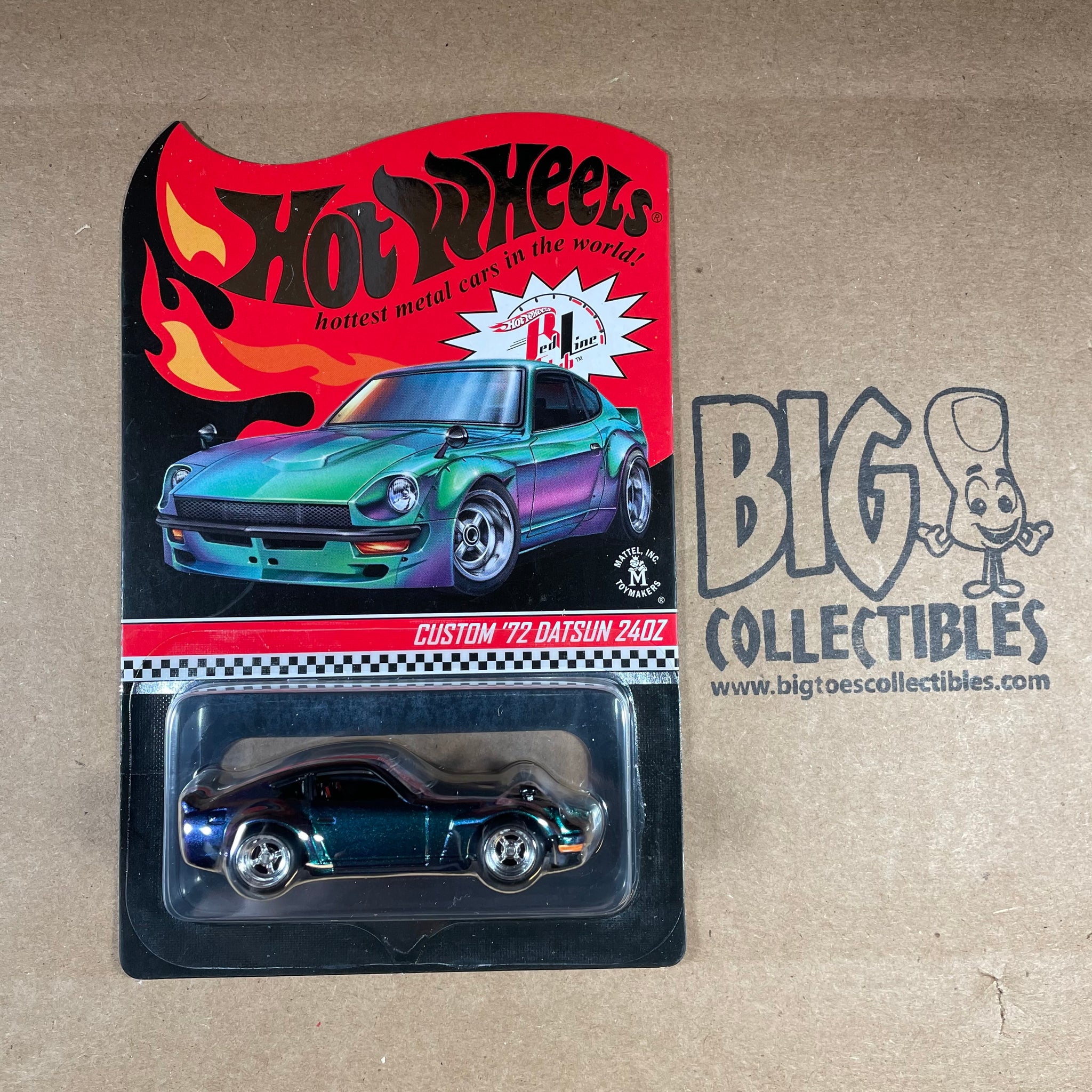 ホットウィール レッドライン クラブ ダットサン 240Z Hot Wheels RLC Datsun 240z Red Redline Club Real Riders 6500
