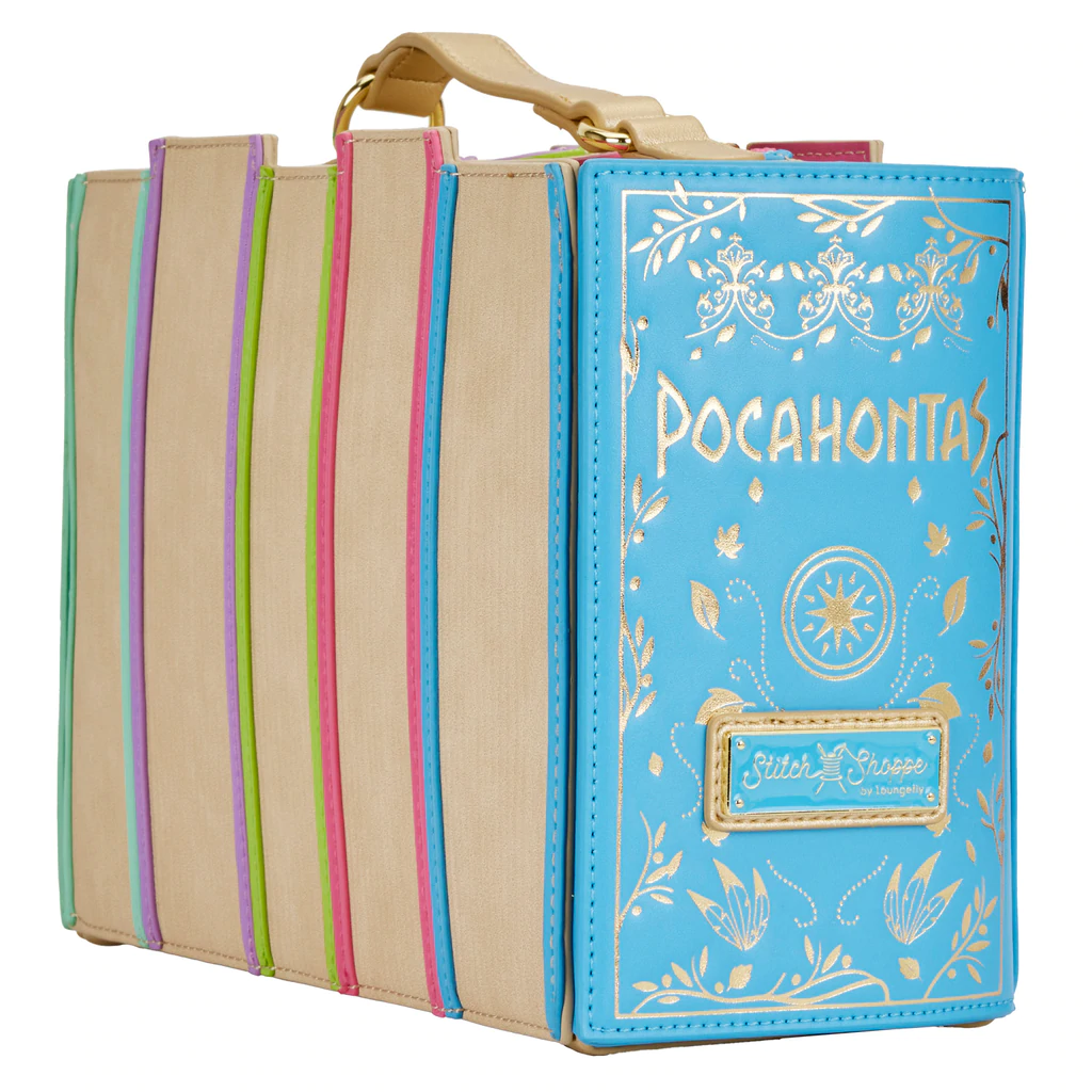 Exclusive Disney Stitch Shoppe Princess Books Volume 2 Crossbody Bag Officially Licensed Enamel 9.5 x 7.3 x 4.5